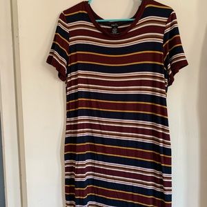 Rue21 striped t shirt dress